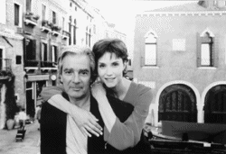 Alessandra Martines und Claude Lelouch